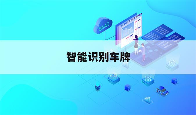 智能识别车牌