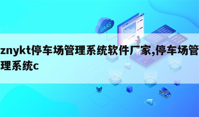 znykt停车场管理系统软件厂家,停车场管理系统c