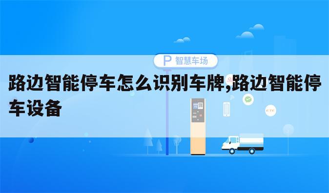 路边智能停车怎么识别车牌,路边智能停车设备