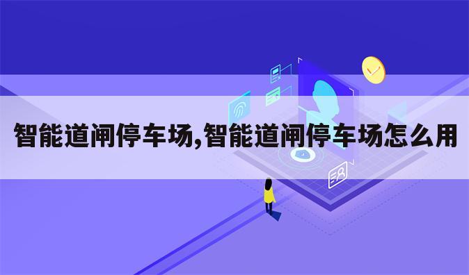 智能道闸停车场,智能道闸停车场怎么用