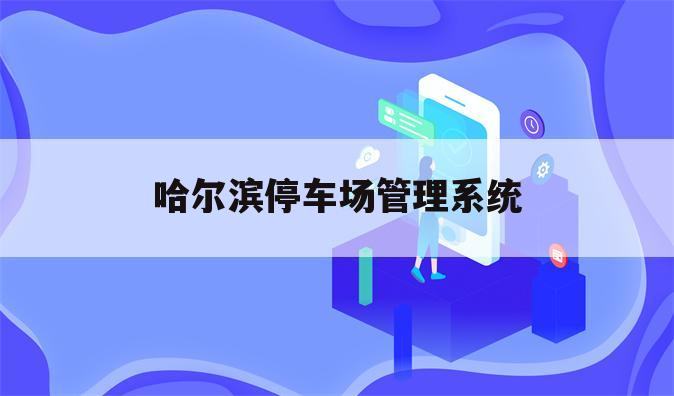 哈尔滨停车场管理系统