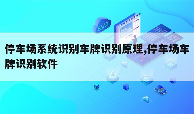 停车场系统识别车牌识别原理,停车场车牌识别软件