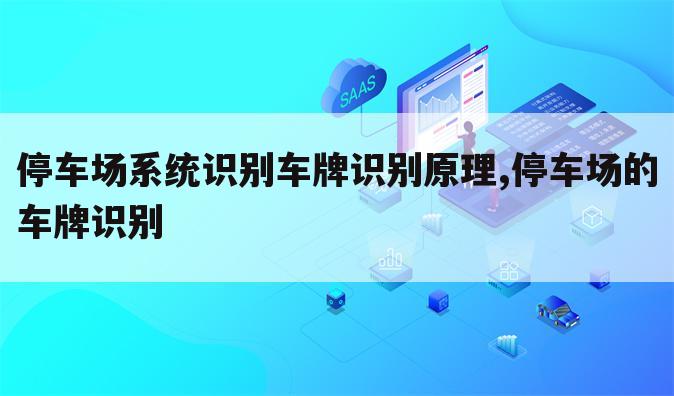停车场系统识别车牌识别原理,停车场的车牌识别