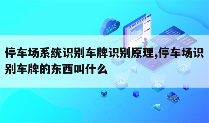 停车场系统识别车牌识别原理,停车场识别车牌的东西叫什么