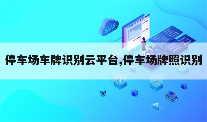停车场车牌识别云平台,停车场牌照识别