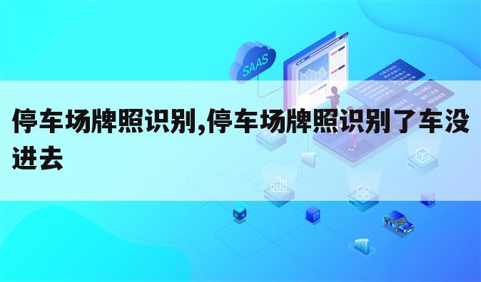停车场牌照识别,停车场牌照识别了车没进去
