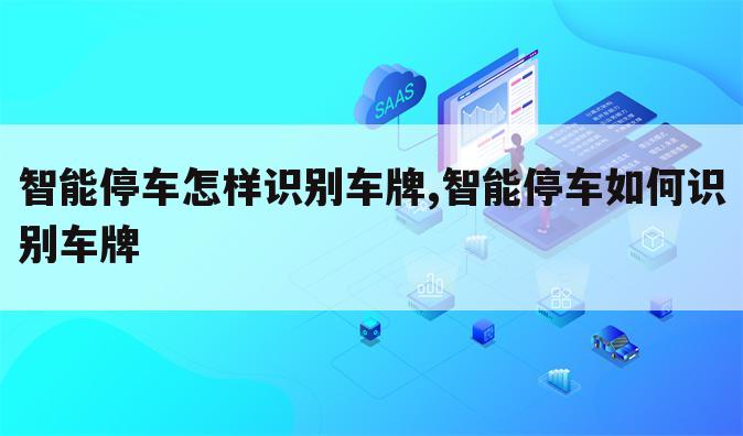 智能停车怎样识别车牌,智能停车如何识别车牌