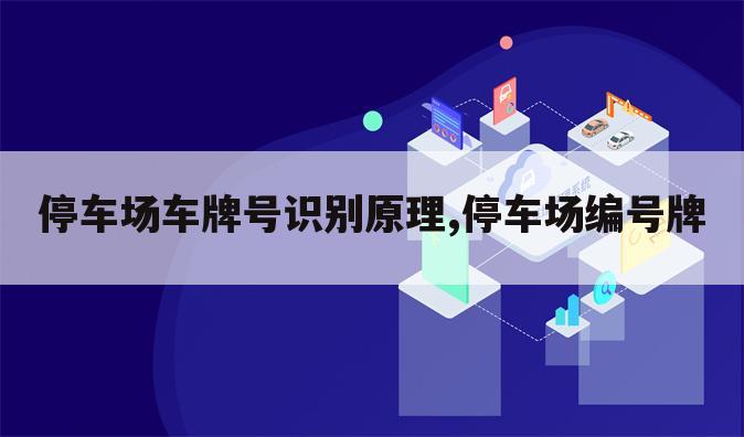 停车场车牌号识别原理,停车场编号牌