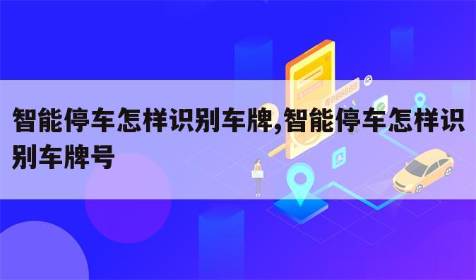 智能停车怎样识别车牌,智能停车怎样识别车牌号