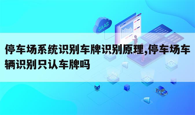 停车场系统识别车牌识别原理,停车场车辆识别只认车牌吗