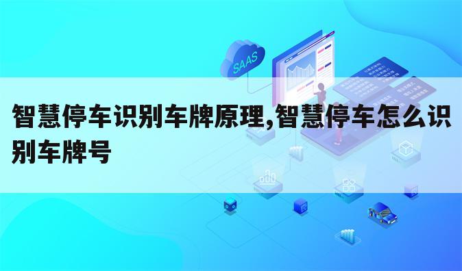 智慧停车识别车牌原理,智慧停车怎么识别车牌号