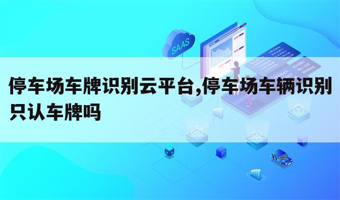 停车场车牌识别云平台,停车场车辆识别只认车牌吗