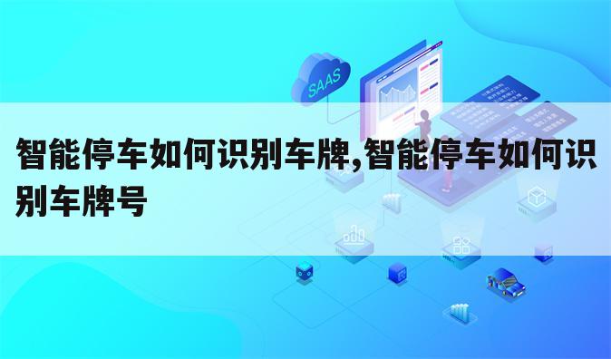 智能停车如何识别车牌,智能停车如何识别车牌号