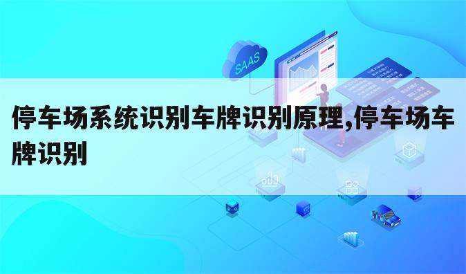 停车场系统识别车牌识别原理,停车场车牌识别
