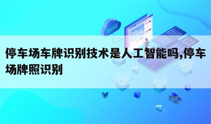 停车场车牌识别技术是人工智能吗,停车场牌照识别