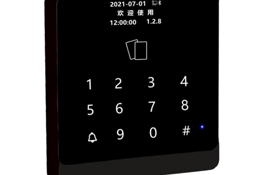 多功能门禁一体机：集成蓝牙、刷卡和触控密码识别技术