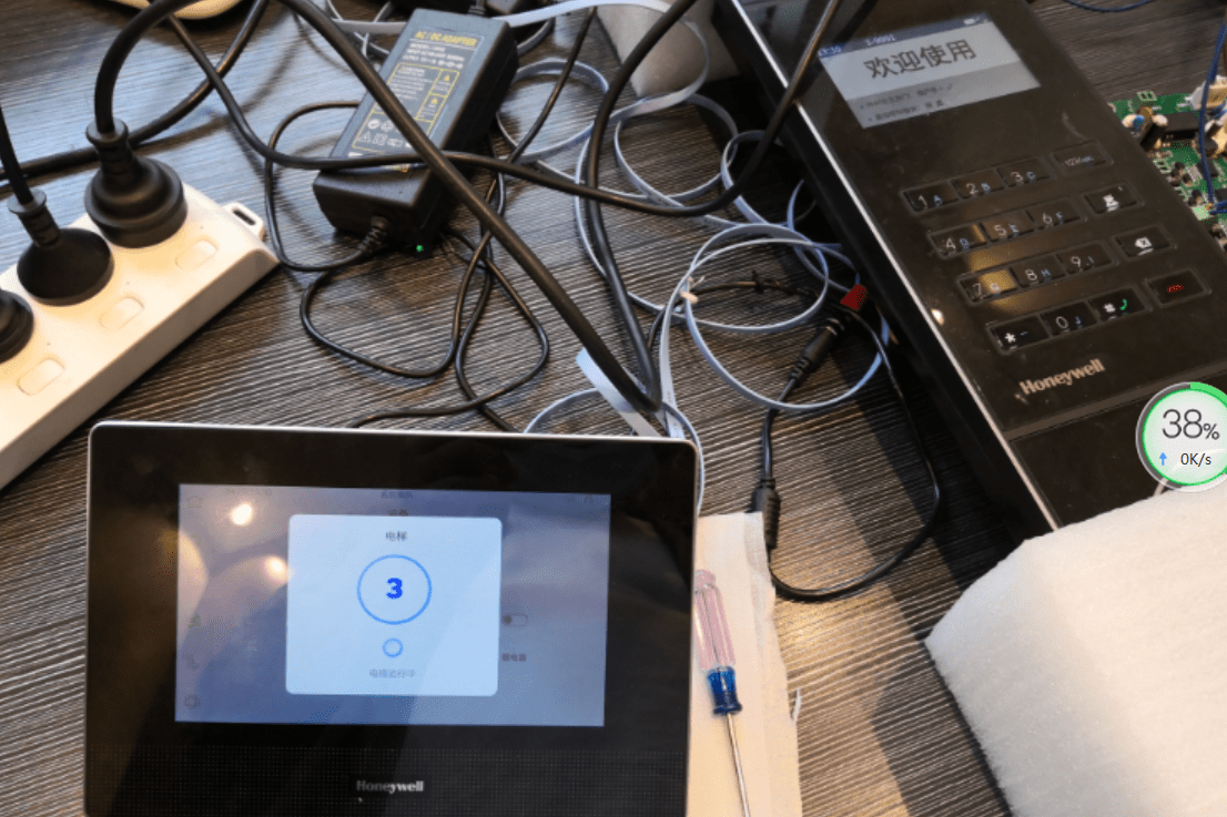 联动人脸识别二维码刷卡梯控系统与霍尼韦尔对讲、电梯召梯功能及分机返显清单