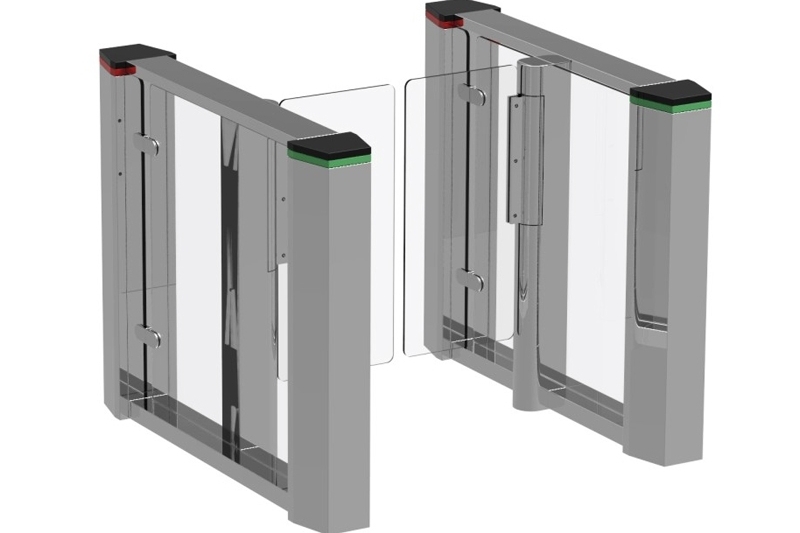 智能速通门人行闸机:为CBD写字楼和公司大门提供高效楼层预约的电梯服务