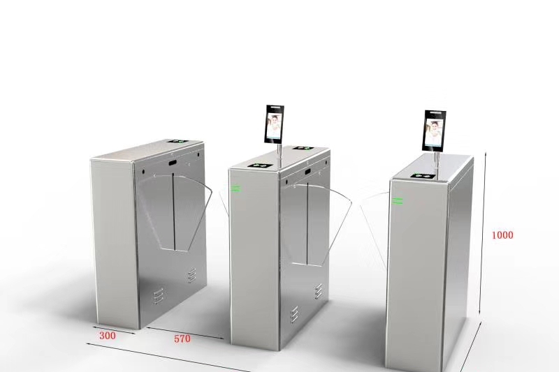 二维码人脸识别通道闸机：智能刷卡进出更便捷